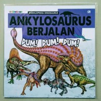 Image of Ankylosaurus berjalan Dum! Dum! Dum!