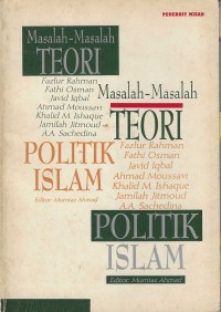 Image of Masalah-Masalah Teori Politik Islam